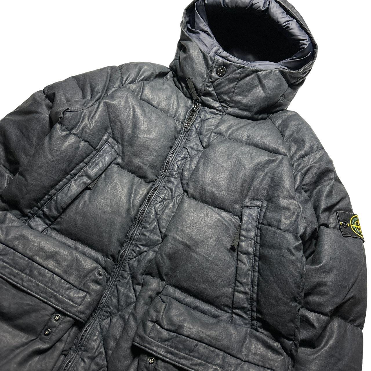 Stone Island Lino Resinato Puffer (M)