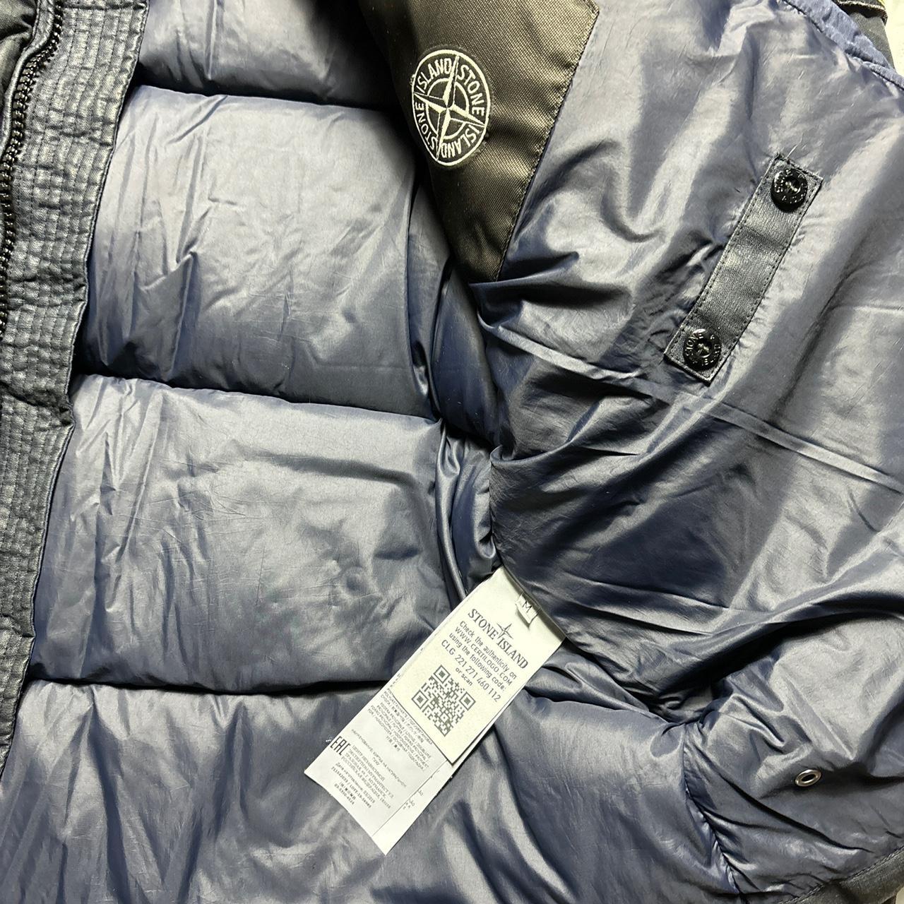 Stone Island Lino Resinato Puffer (M)