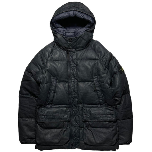 Stone Island Lino Resinato Puffer (M)